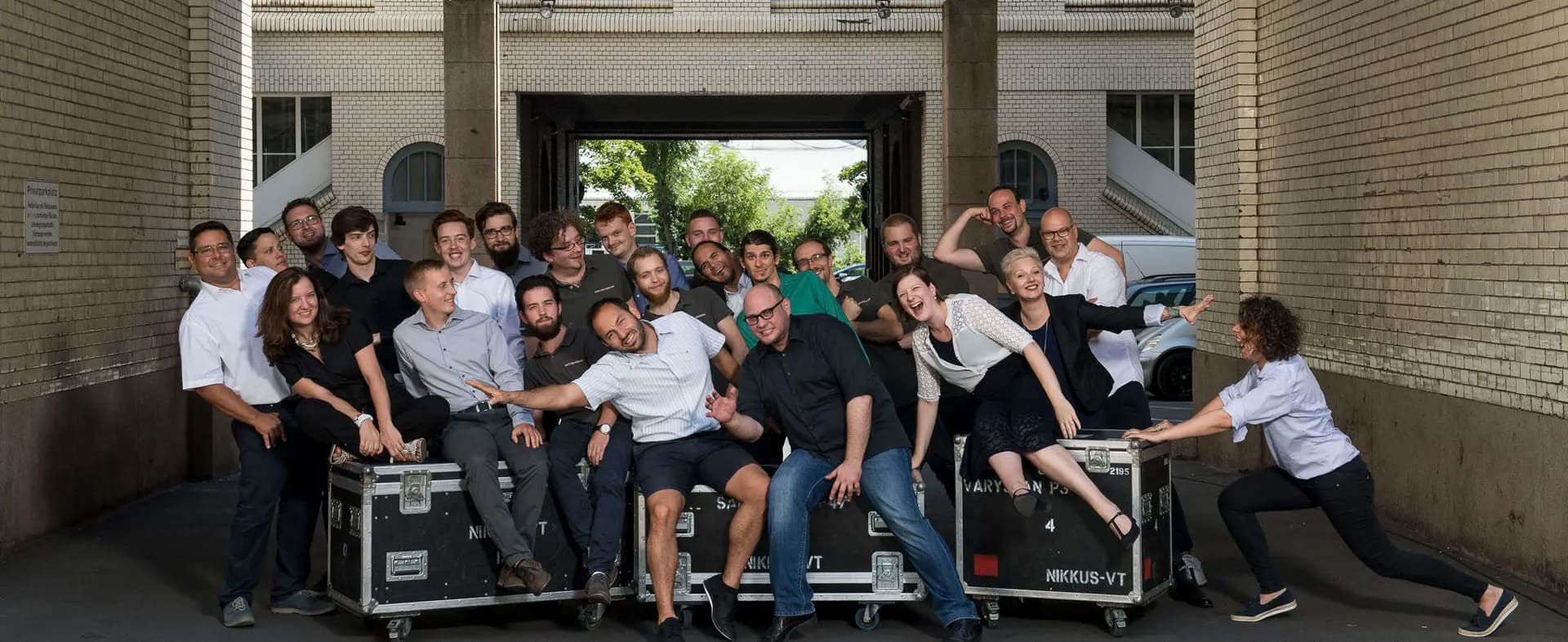 Das NIKKUS Conference Solutions Team – Ingenieure, Meister und Fachkräfte für Veranstaltungstechnik bundesweit